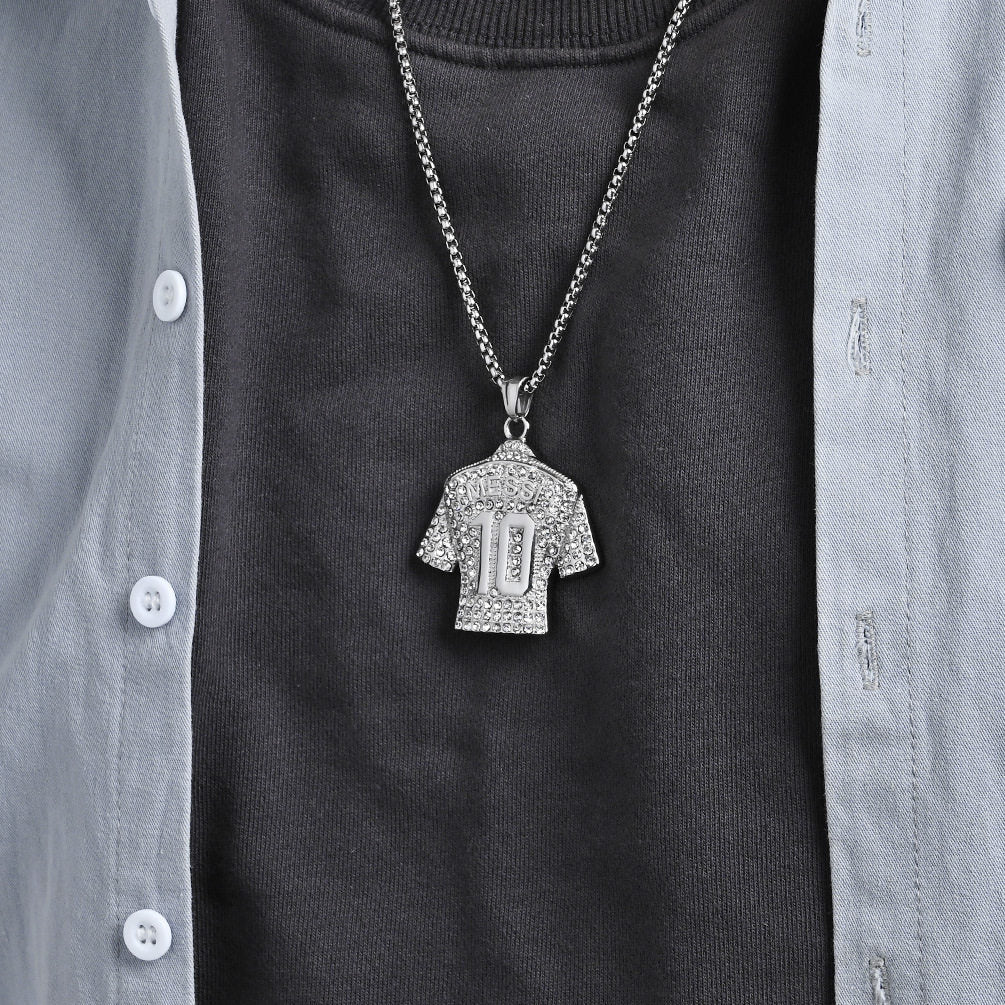 Messi No. 10 Necklace