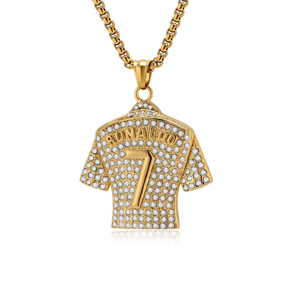 Collar de Cristiano Ronaldo n.º 7