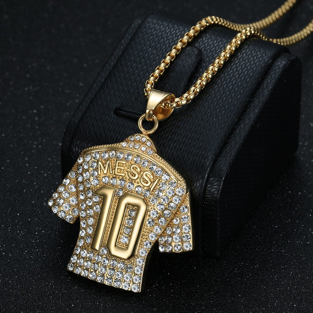 Messi No. 10 Necklace