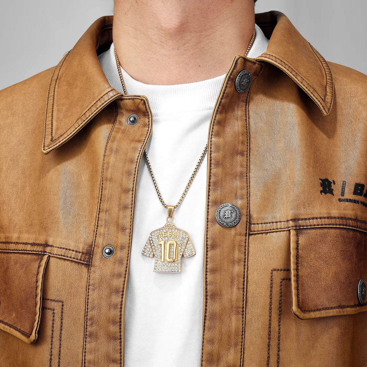 Messi No. 10 Necklace