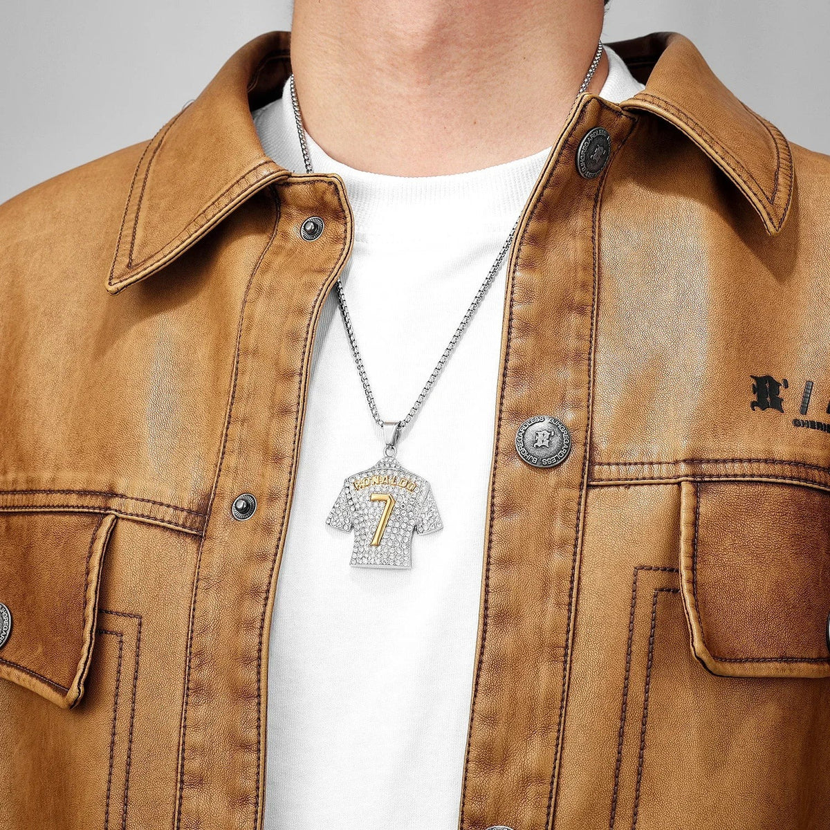 Collar de Cristiano Ronaldo n.º 7