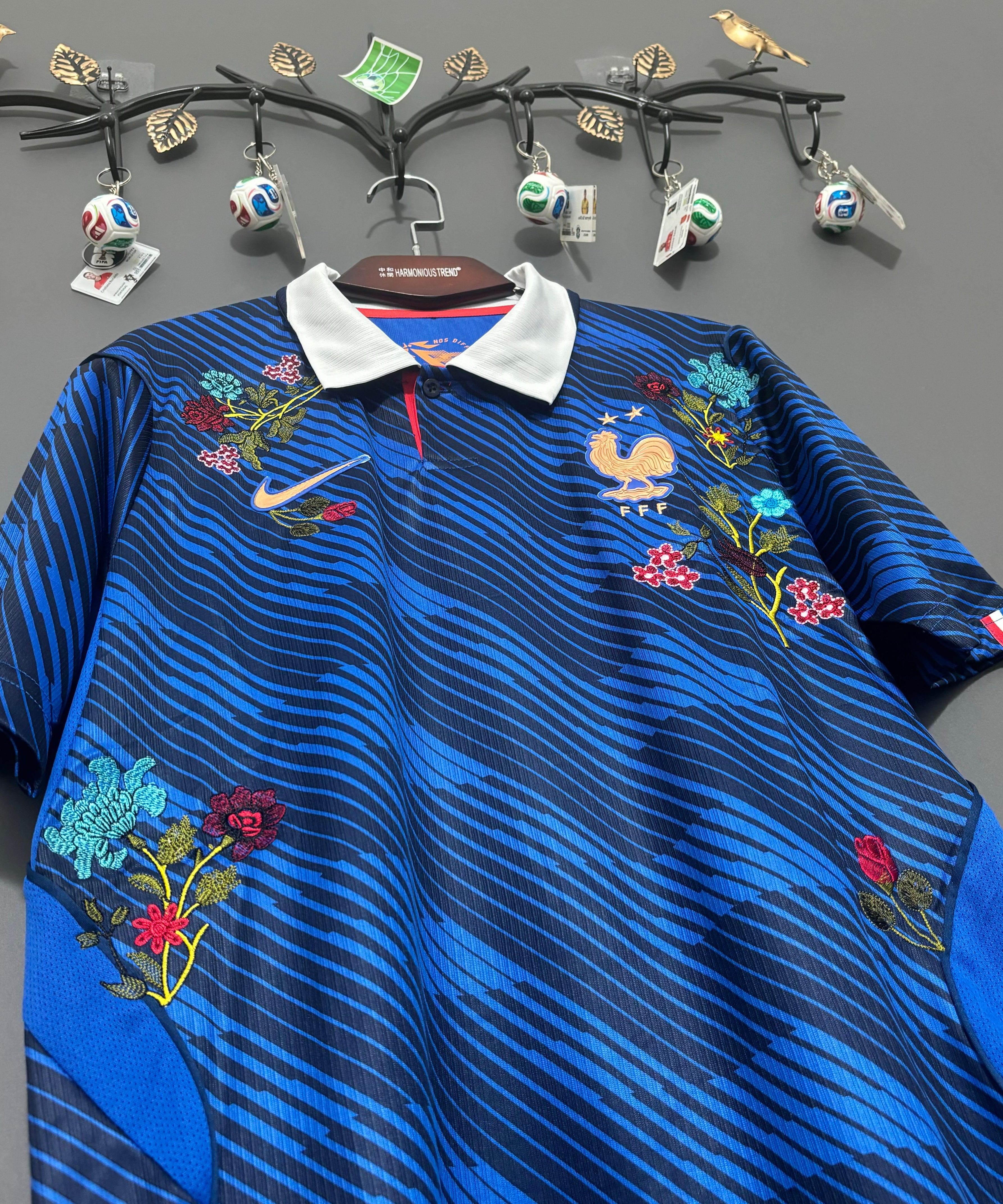 France Midnight Garden Embroidered Jersey - product image 1 - 03a3e792