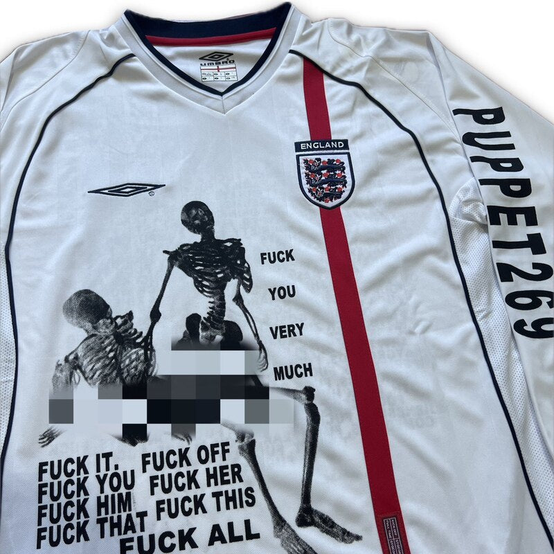 England Statement Graphic Jersey - long sleeve artwork detail
