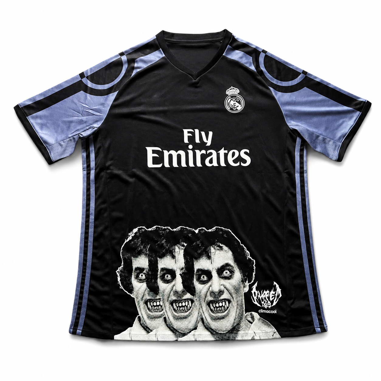 Real Madrid Horror Graphic Jersey - short sleeve front product view