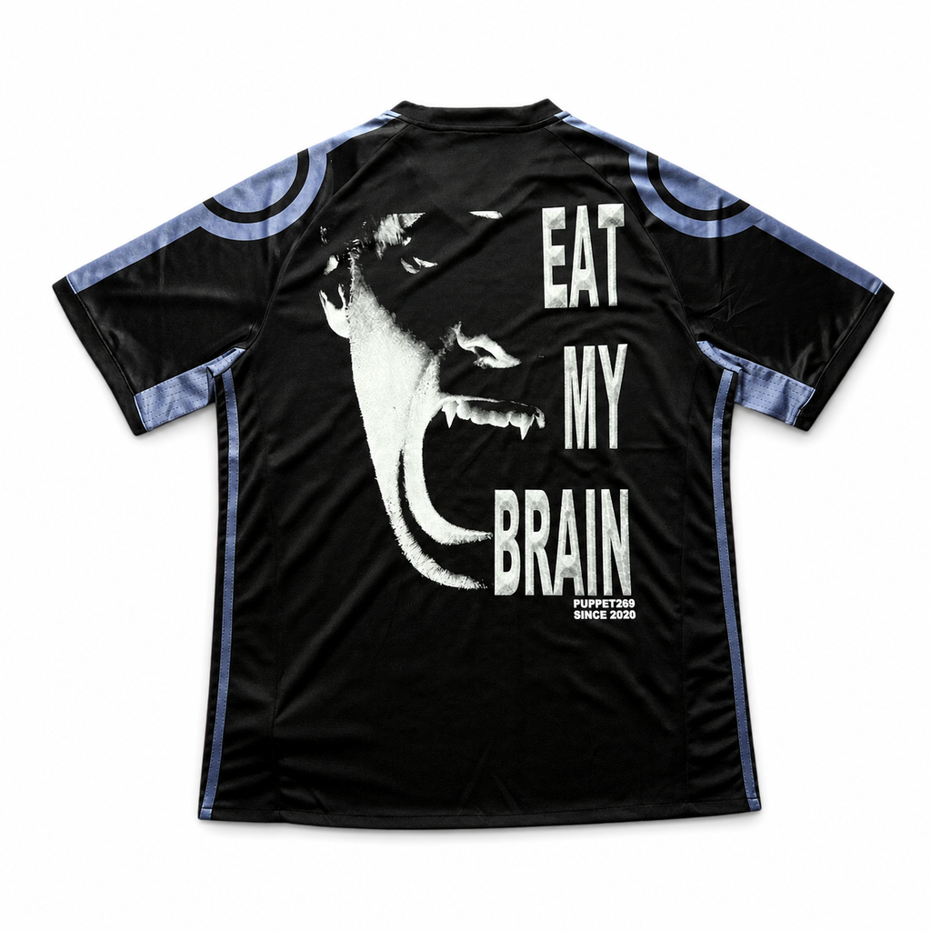 Real Madrid Horror Graphic Jersey - short sleeve back product view