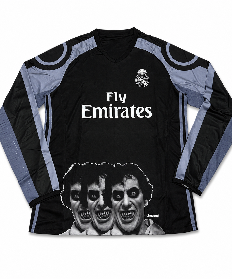 Real Madrid Horror Graphic Jersey - long sleeve front product view