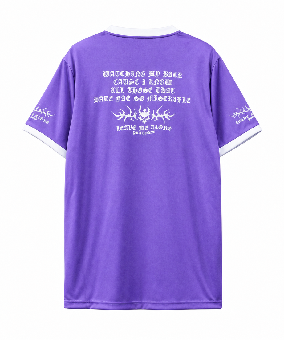Real Madrid Purple Thorn Graphic Jersey - clean back product view