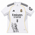 Real Madrid x Griffith White Graphic Jersey - clean front product view