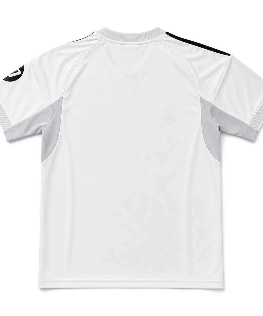 Real Madrid x Griffith White Graphic Jersey - clean back product view