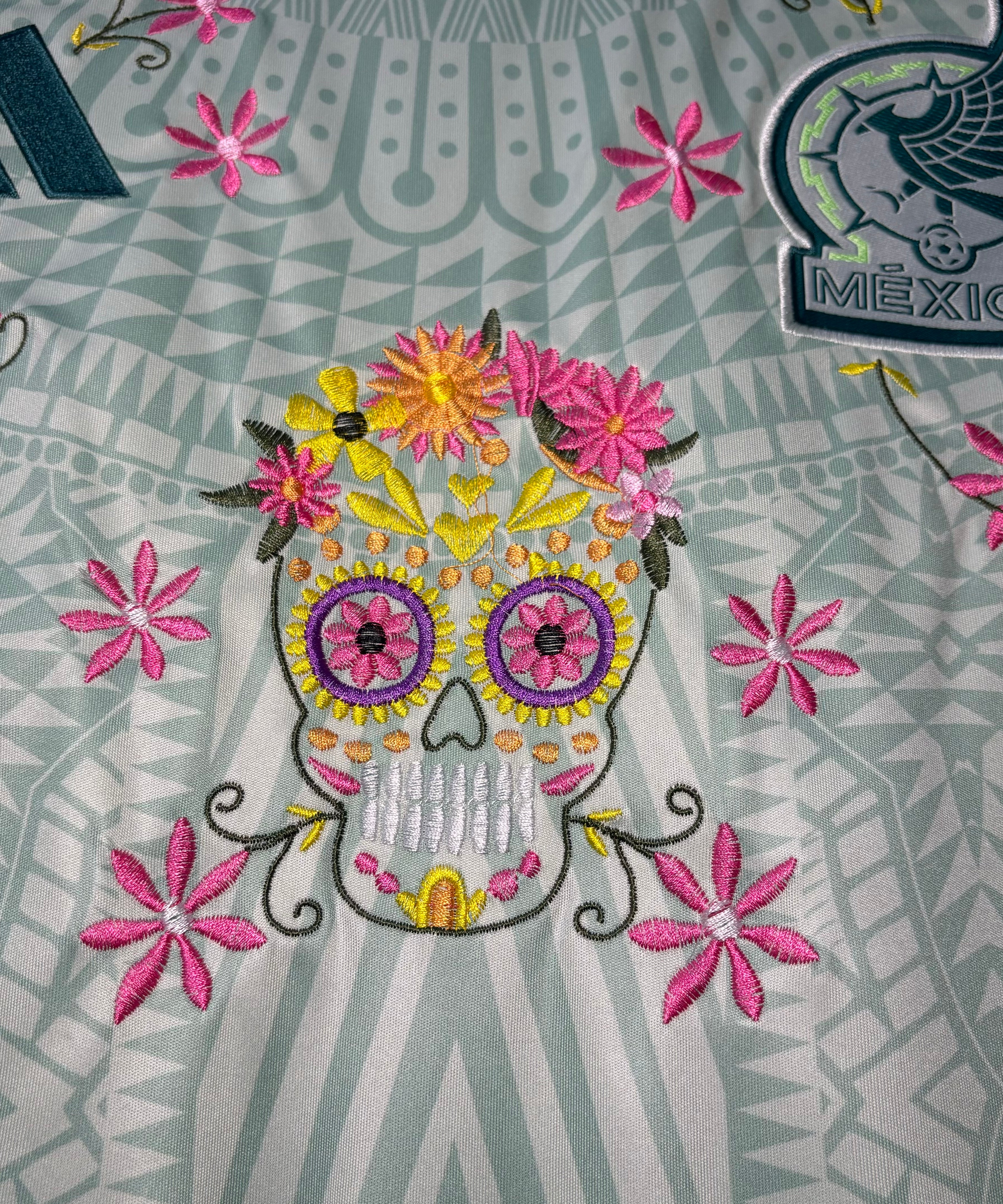 Mexico Mint Calavera Embroidered Jersey - product image 4 - 099a9068