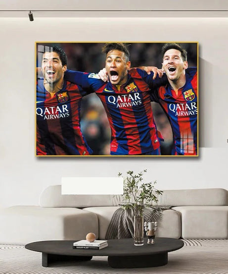 FC Barcelona MSN Wall Frame