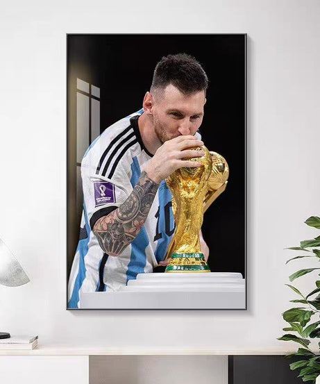 Lionel Messi 2022 World Cup Wall Art