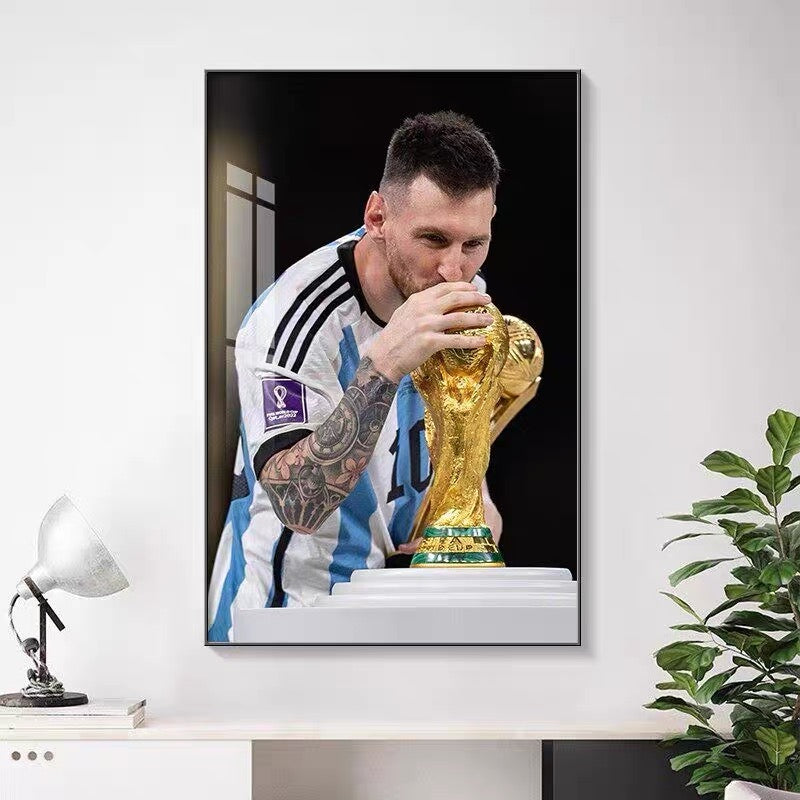 Lionel Messi 2022 World Cup Wall Art