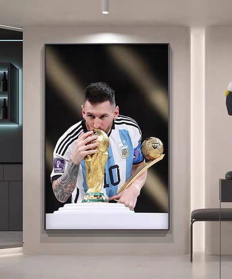 Lionel Messi 2022 World Cup Wall Art