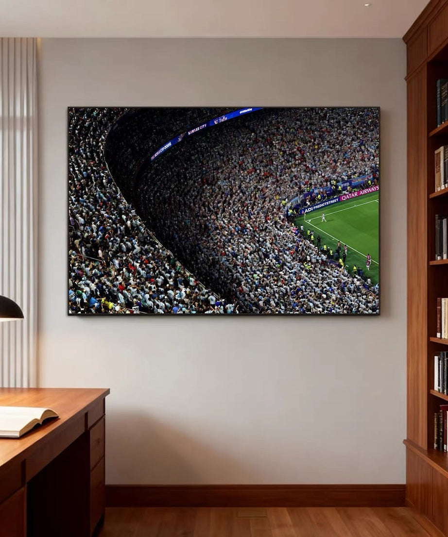 Lionel Messi Argentina 2026 World Cup Stadium Horizontal Wall Art