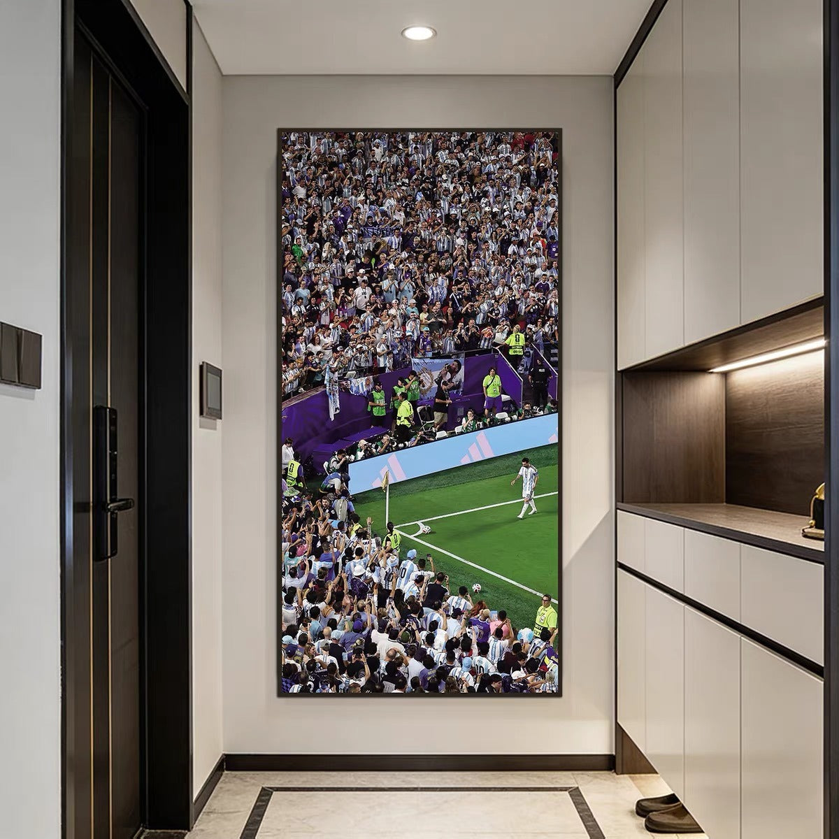 Lionel Messi Argentina 2026 World Cup Final Vertical Wall Art