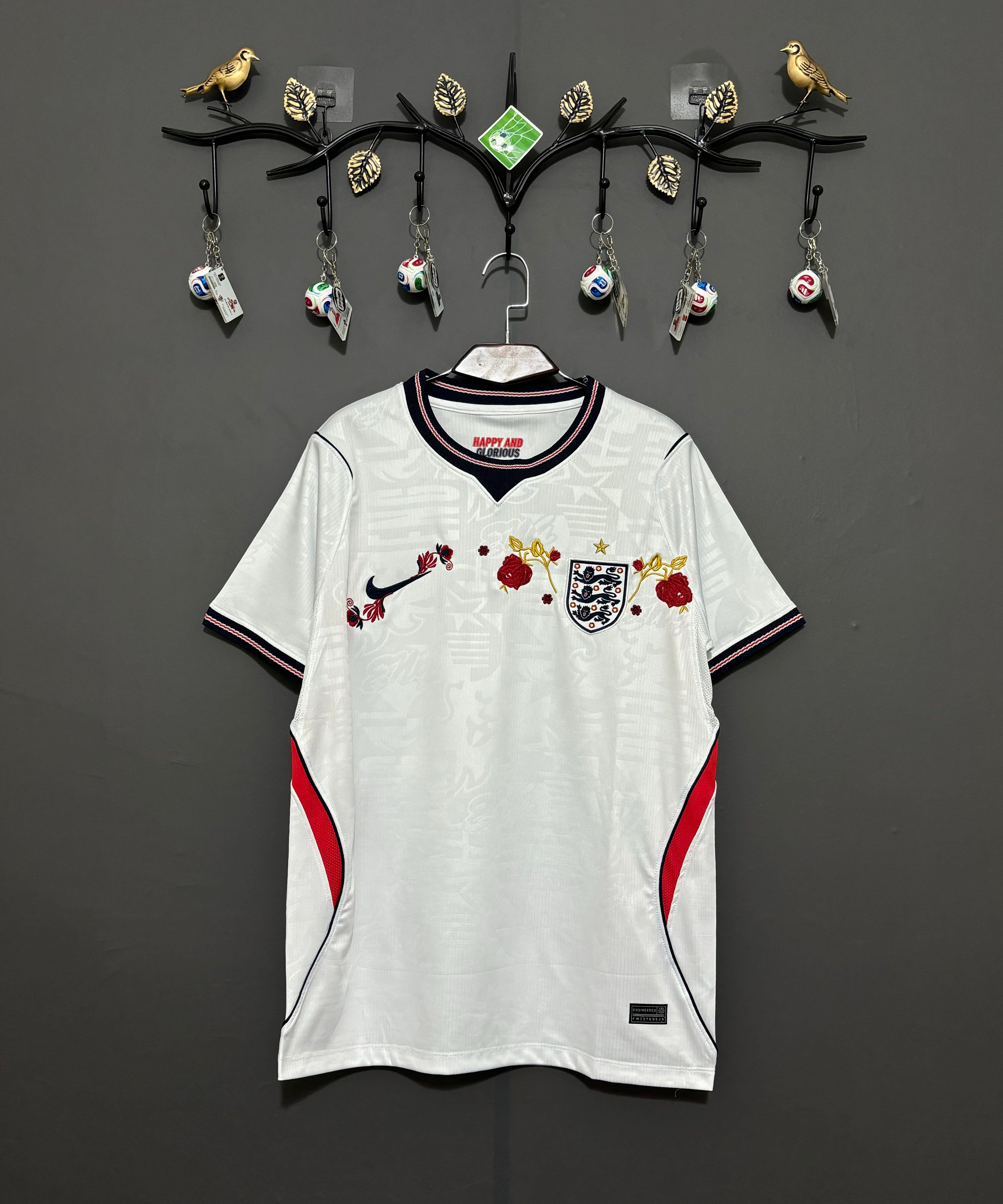 England Rose Embroidered Jersey - product image 1 - 21a1ef89