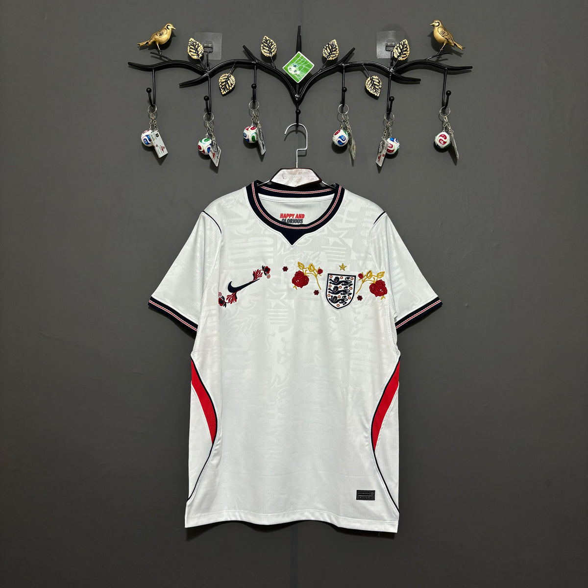 England Rose Embroidered Jersey - product image 1 - 21a1ef89