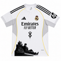 Guts Real Madrid white graphic jersey front view