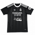 Gyro Zeppeli Real Madrid black graphic jersey front view