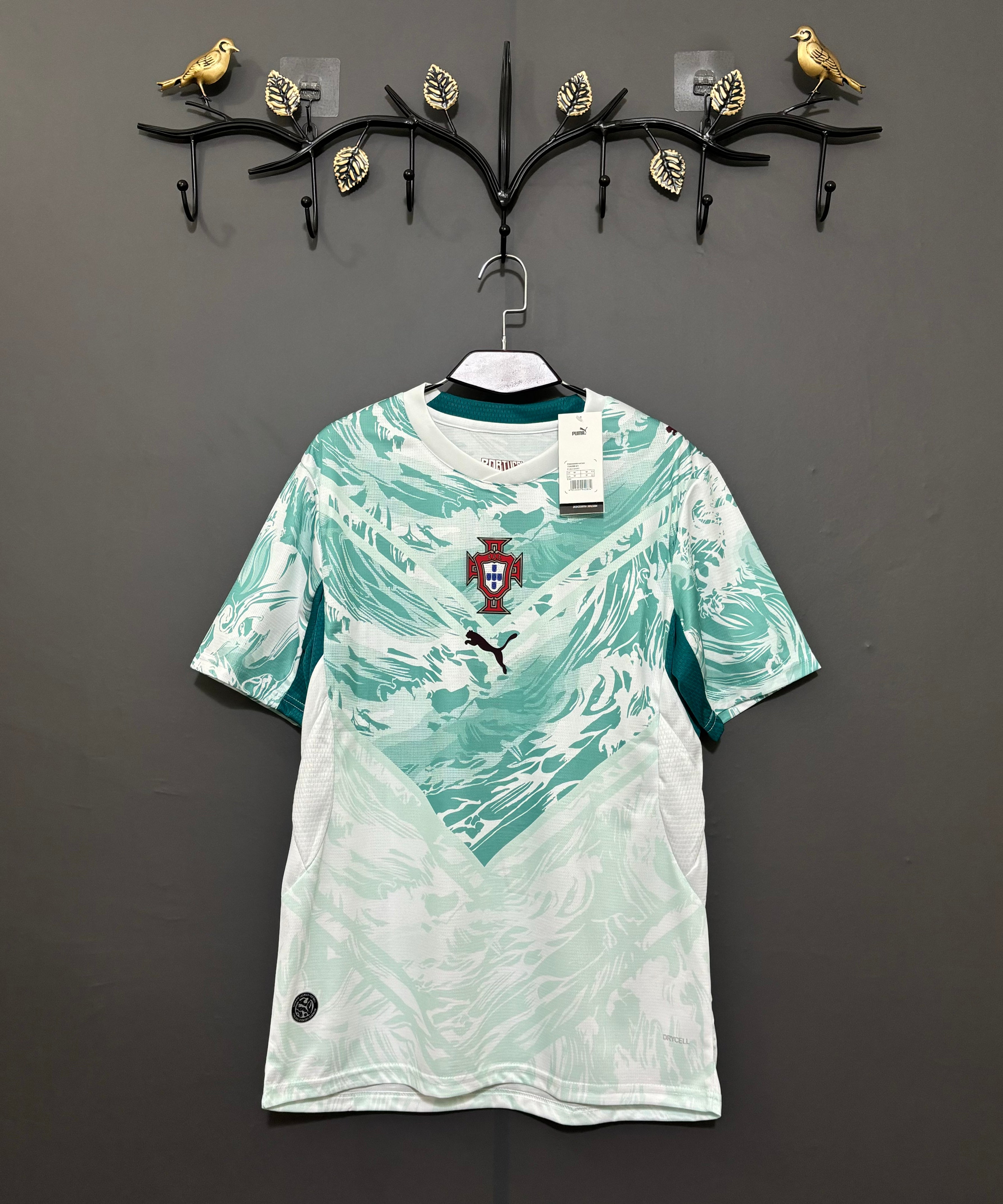 Portugal Mint Mosaic Embroidered Jersey - product image 1 - 74fc2285