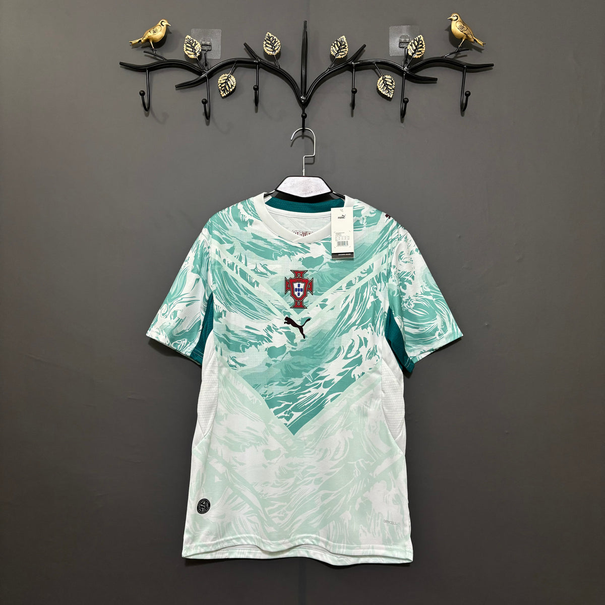 Portugal Mint Mosaic Embroidered Jersey - product image 1 - 74fc2285