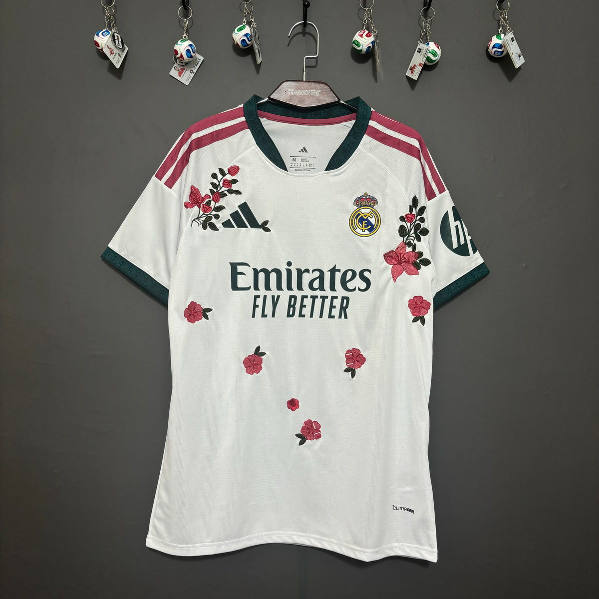 Real Madrid Crimson Rose Embroidered Jersey - product image 1 - 7c2551f5