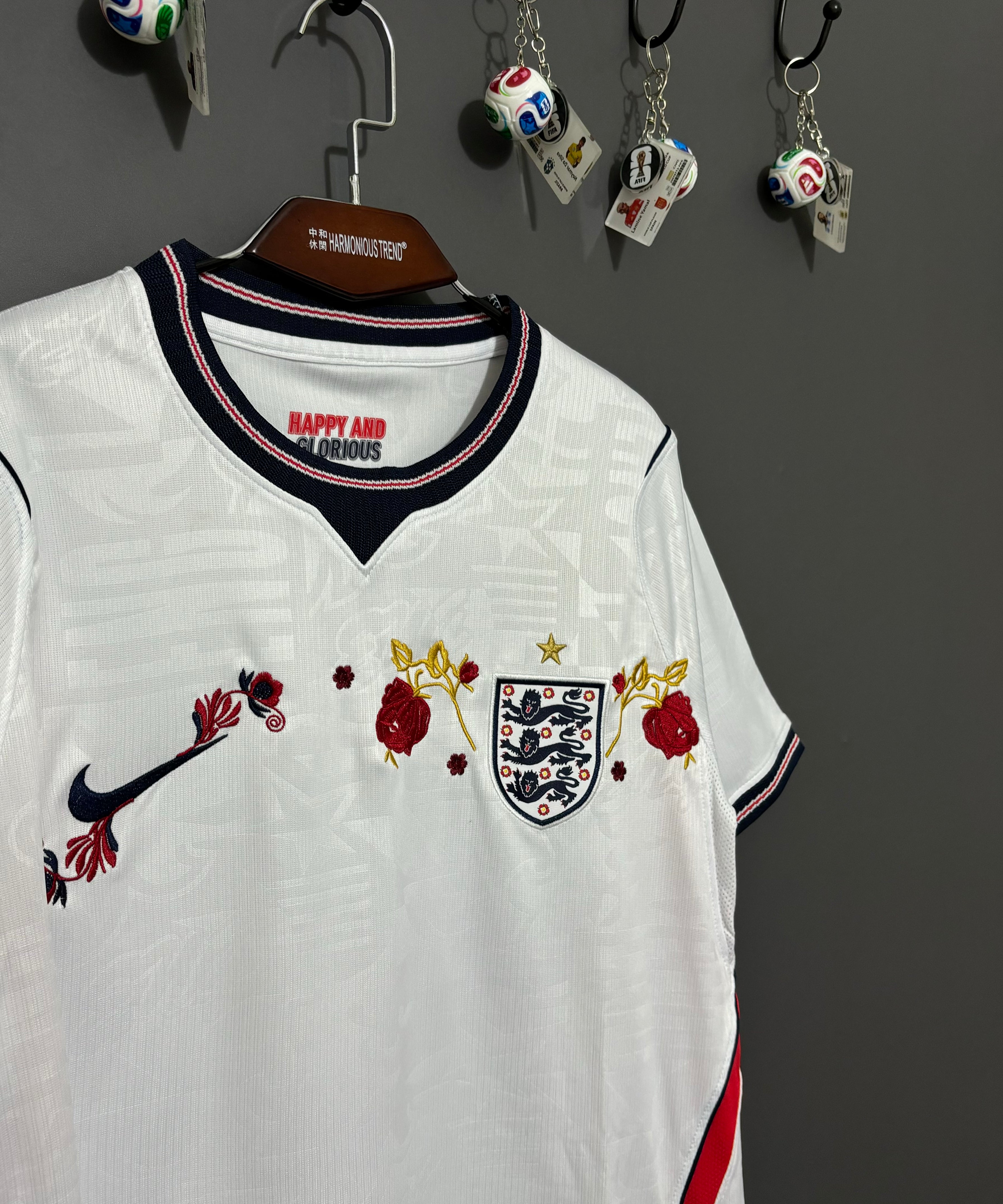 England Rose Embroidered Jersey - product image 3 - 88537567