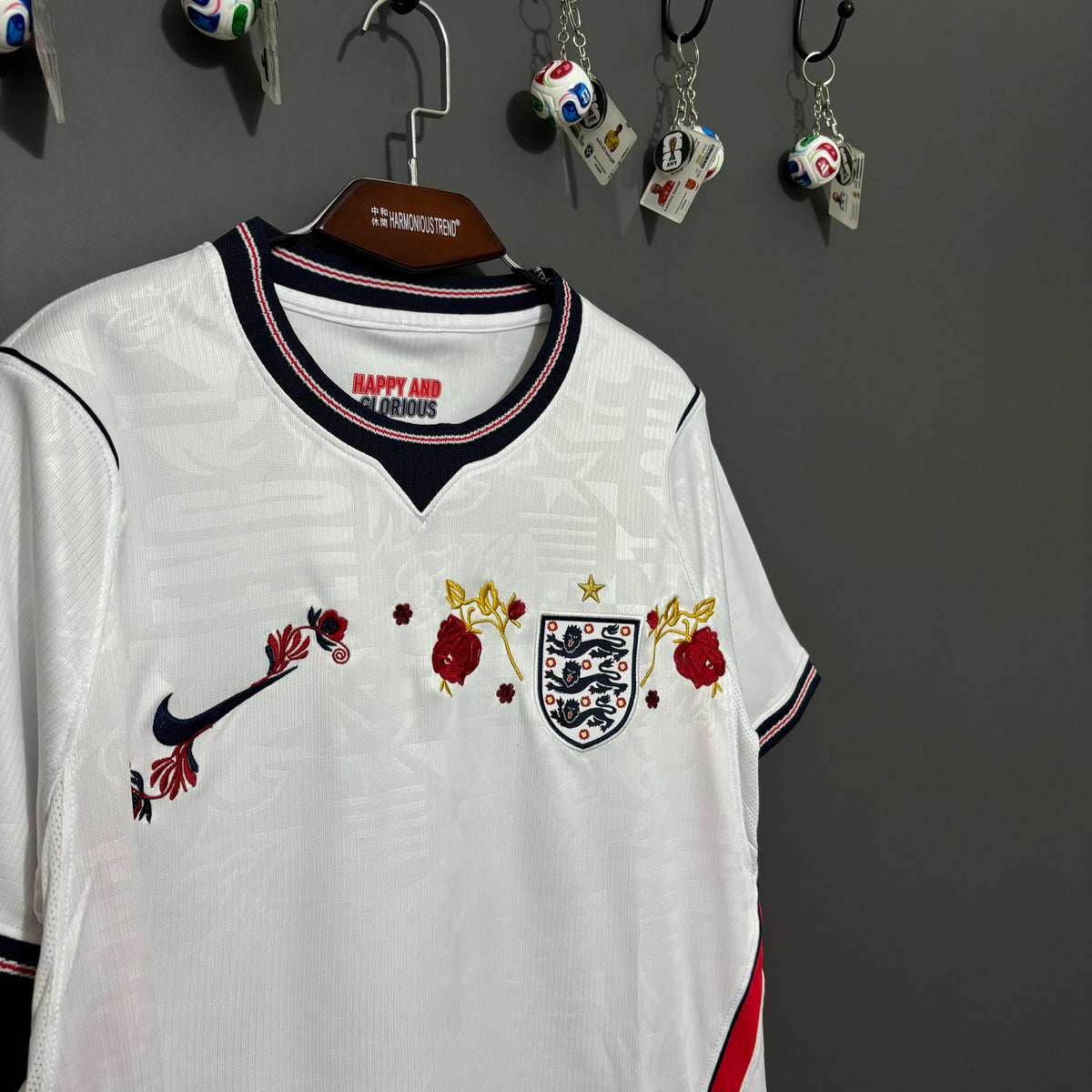 England Rose Embroidered Jersey - product image 3 - 88537567
