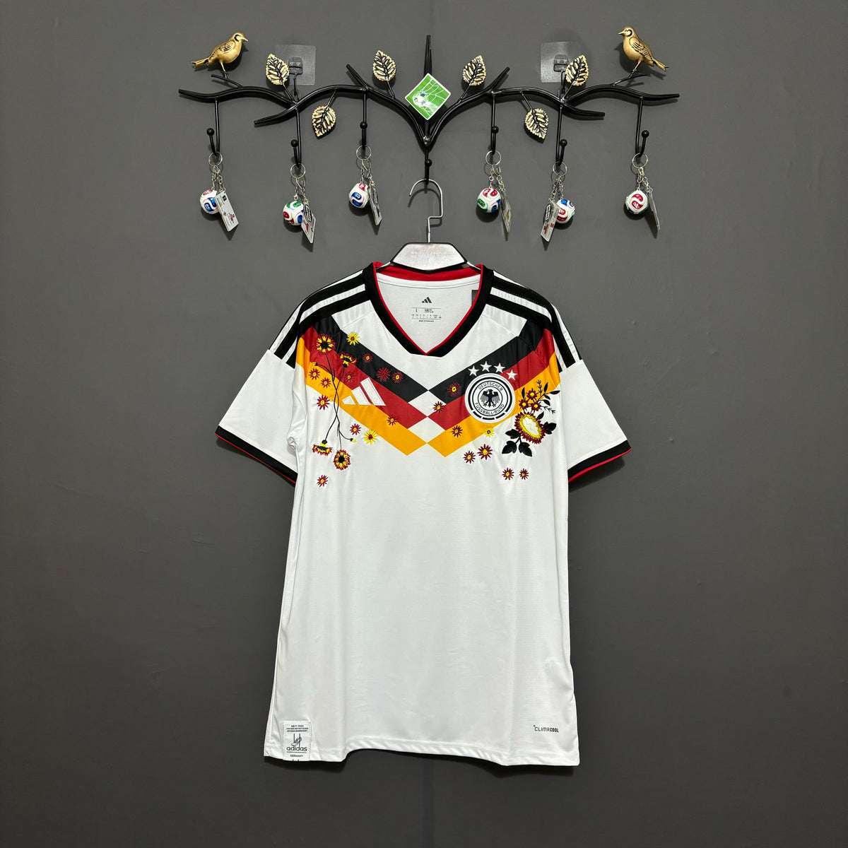 Germany White Floral Embroidered Jersey - product image 1 - 8d12beef