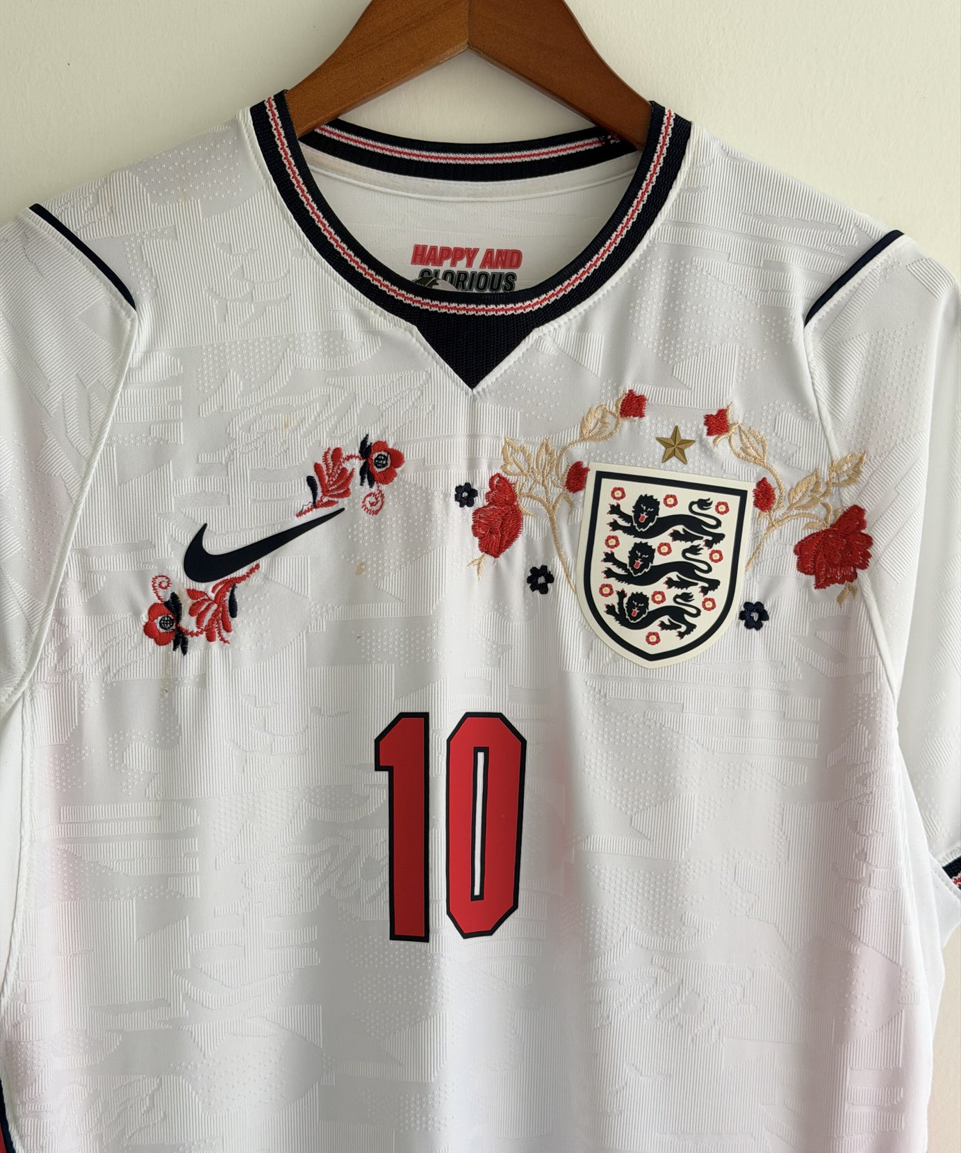 England Rose Embroidered Jersey - product image 9