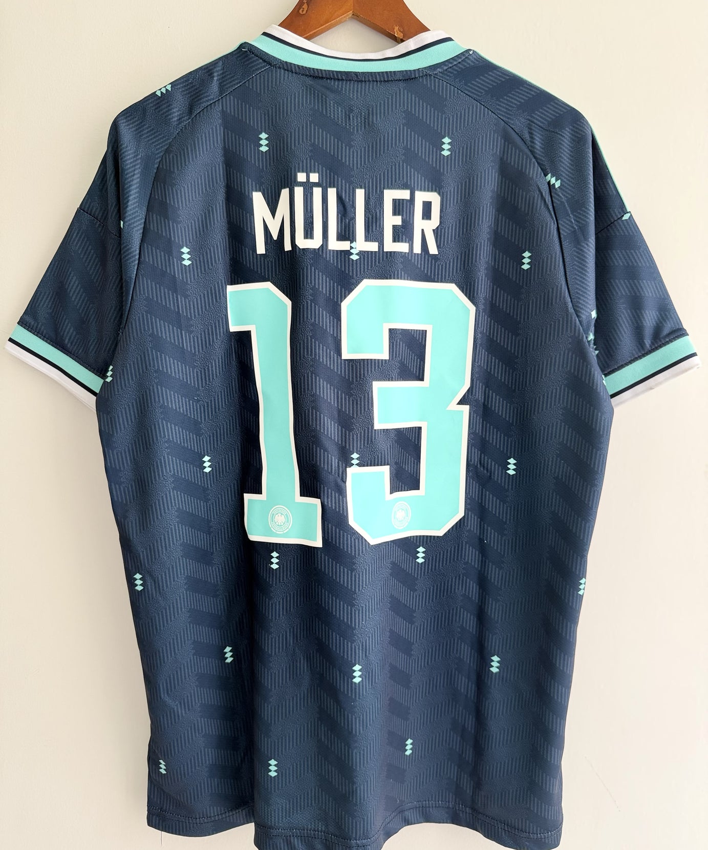 Germany Mint Floral Embroidered Jersey - product image 6