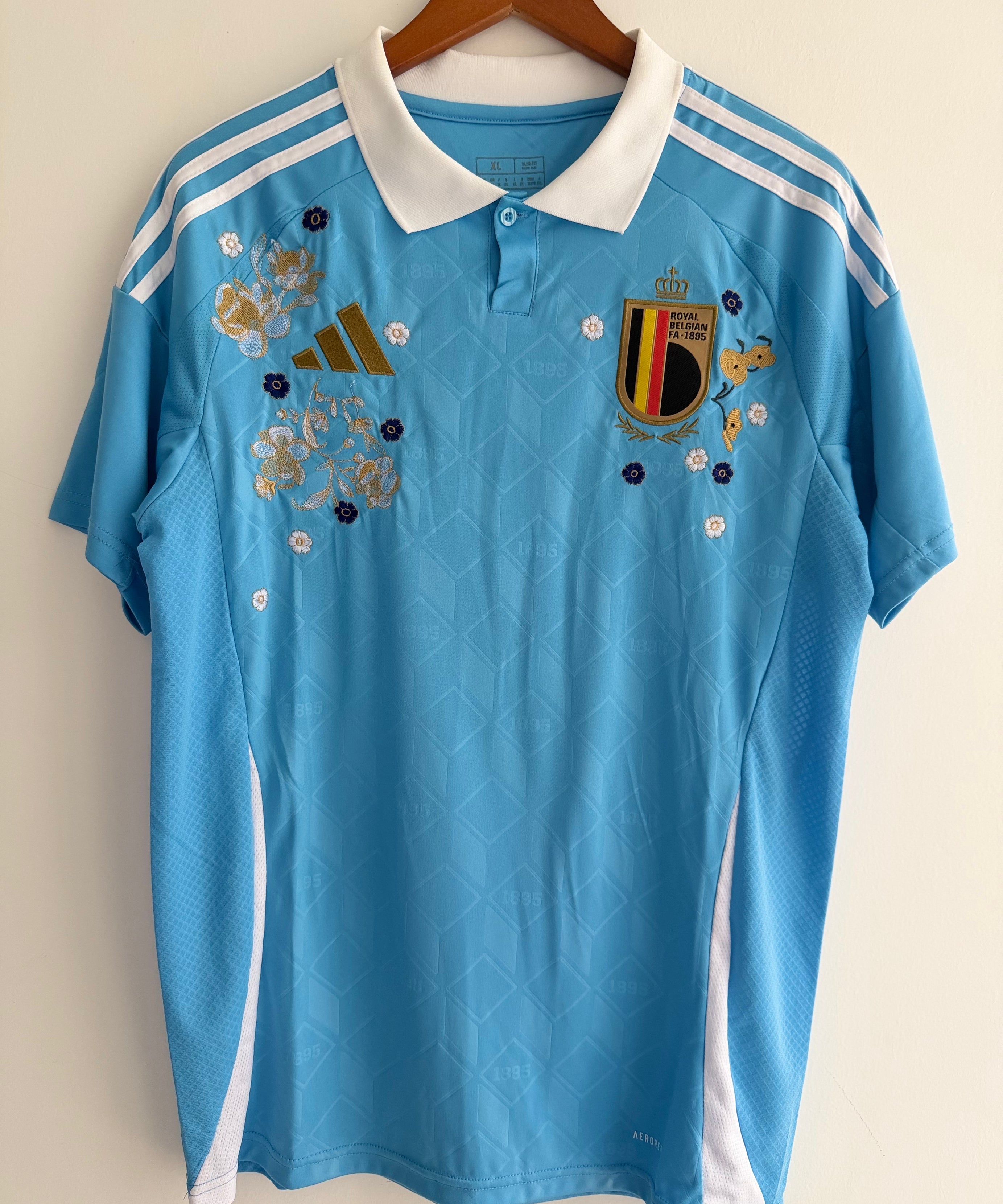 Maillot de la Belgique brodé