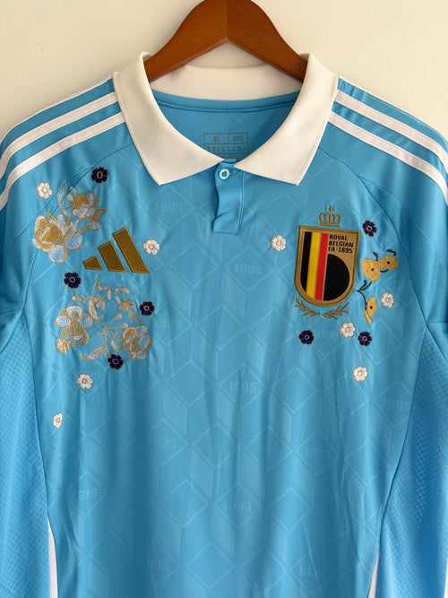 Belgien besticktes Trikot