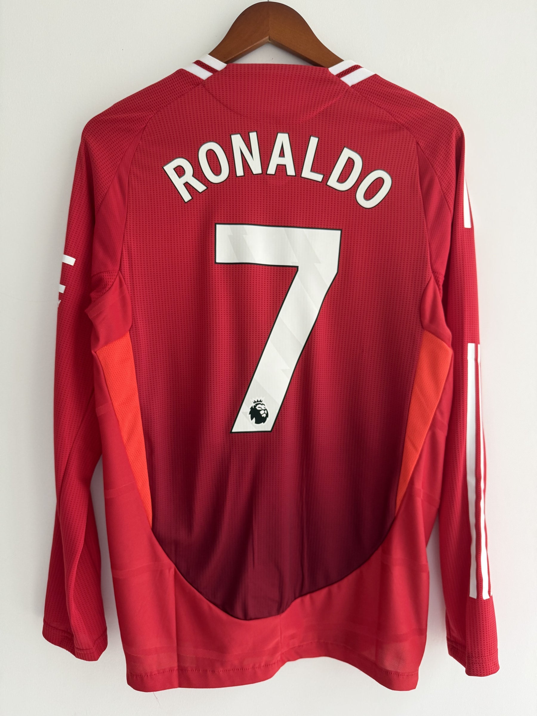 Manchester United Crimson Floral Embroidered Jersey - long sleeve product image 3