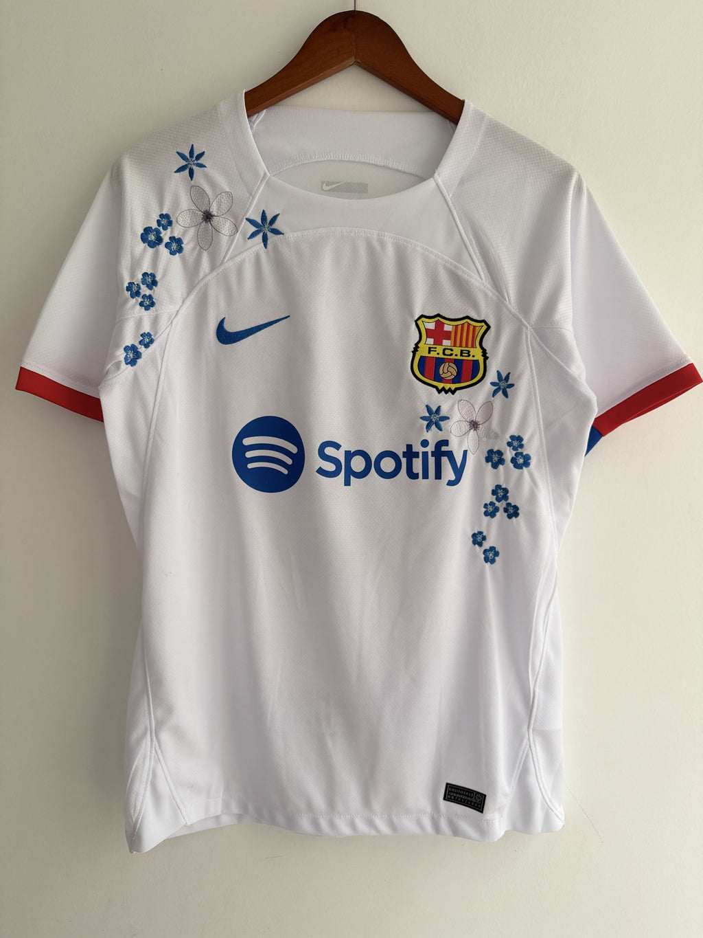 FC Barcelona Blue Blossom Embroidered Jersey - product image 1