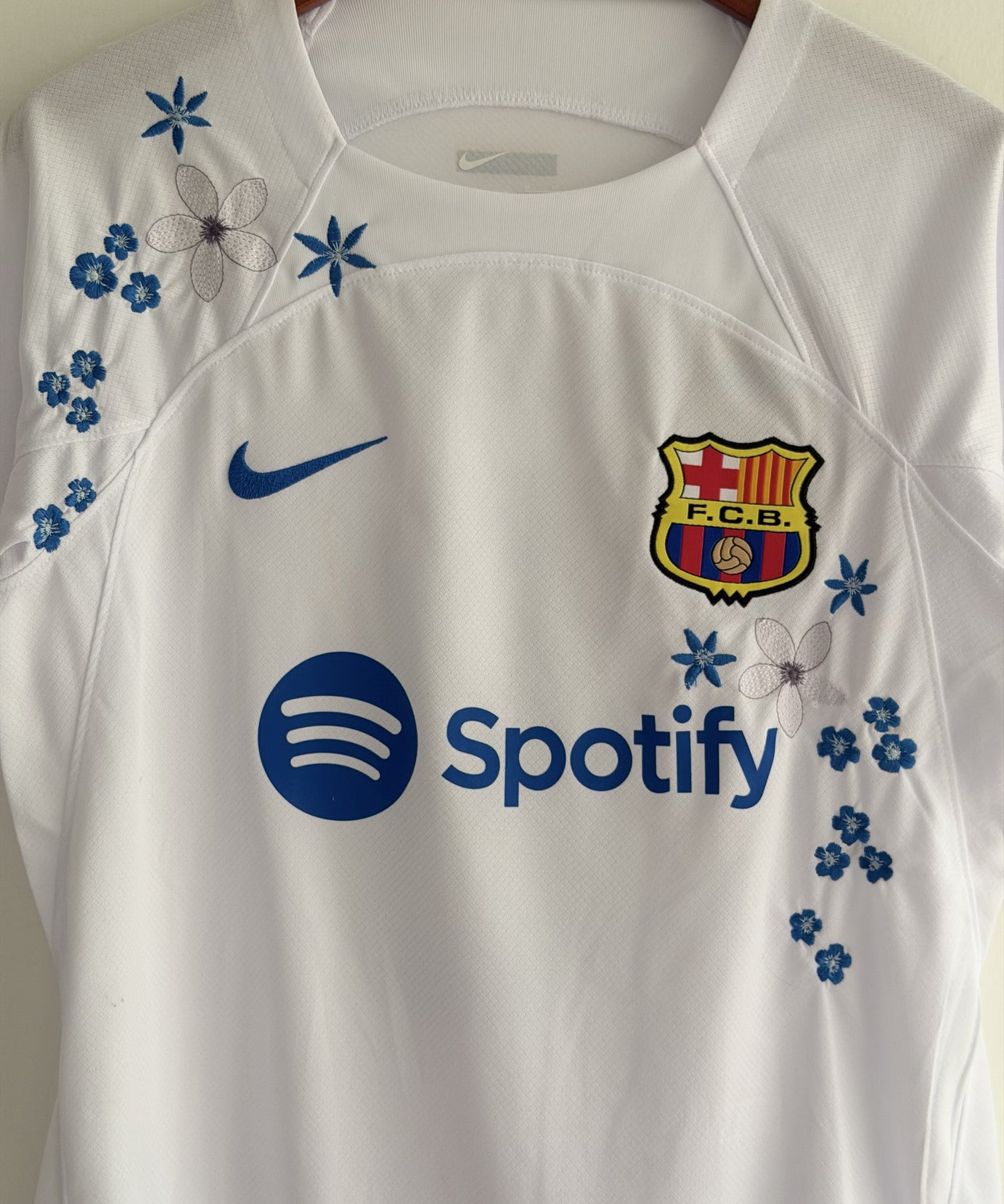 FC Barcelona Blue Blossom Embroidered Jersey - product image 2