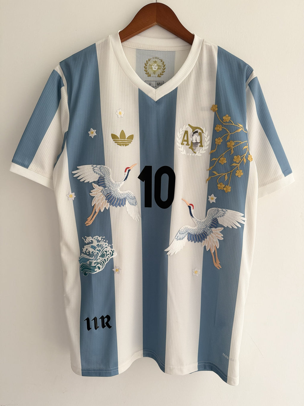Argentina Retro Crane Embroidered Jersey - product image 1