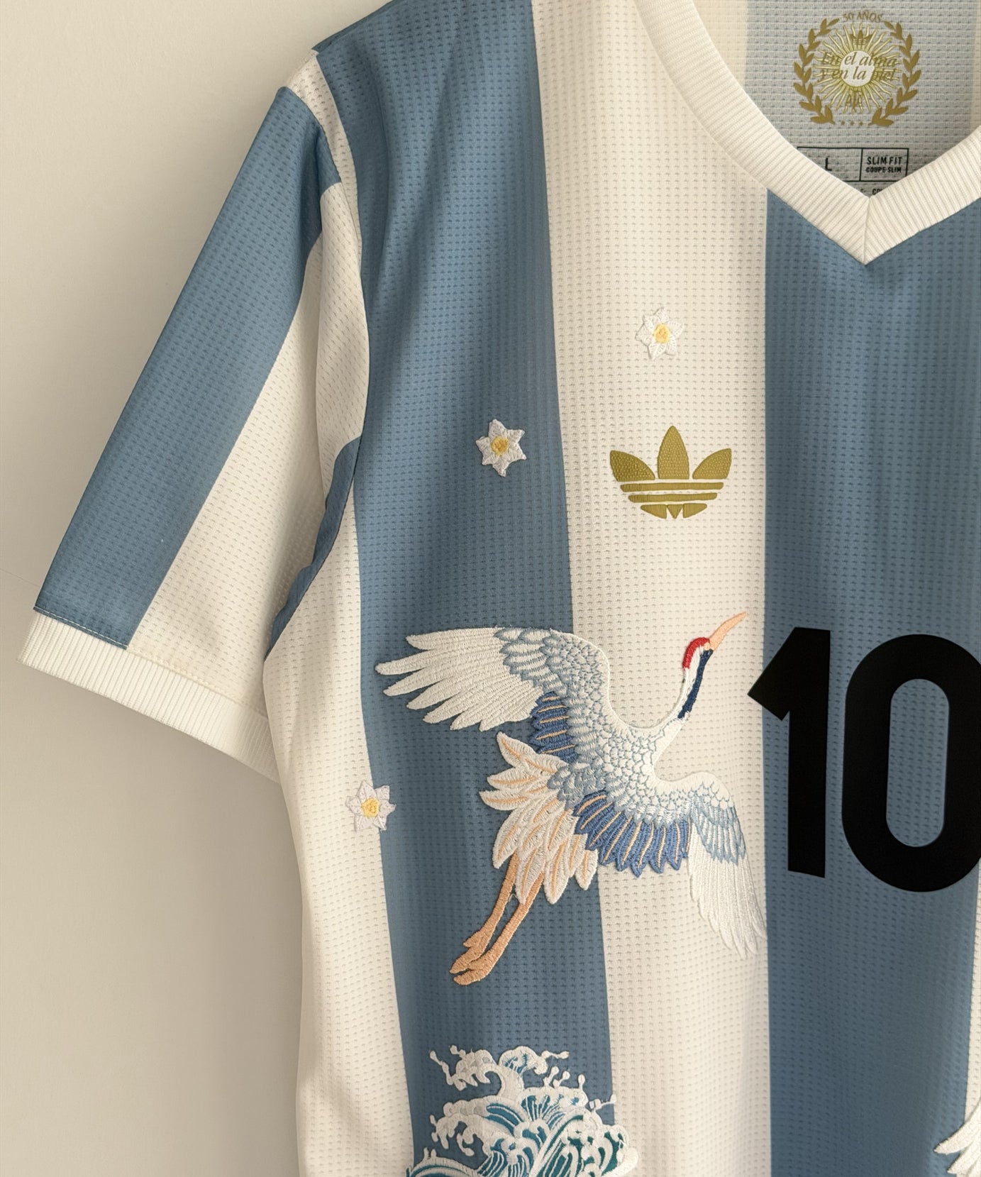Argentina Retro Crane Embroidered Jersey - product image 5