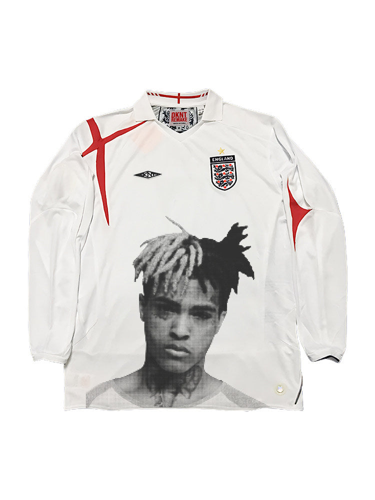 Kanye Lamar Rap Portrait Remake Jersey