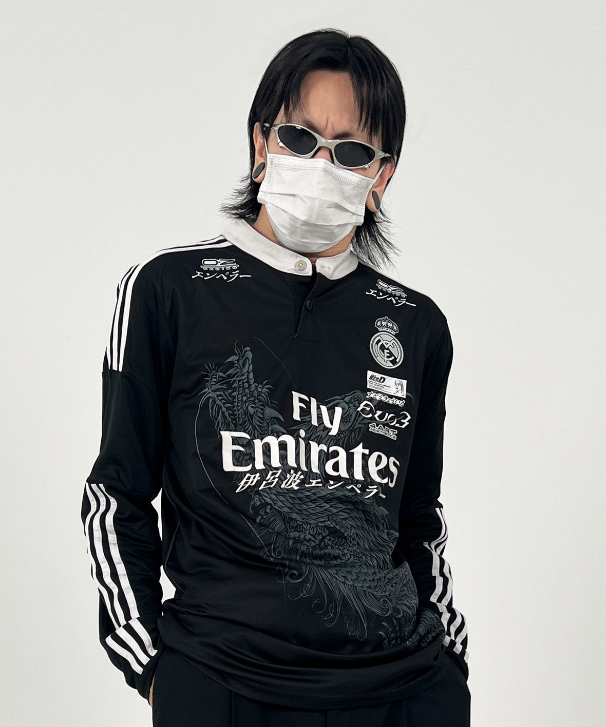 Real Madrid x Sudo Evo III Black Dragon Jersey - product view 6