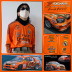 Real Madrid X Subaru SUBARU GDB D1GP Team Orange