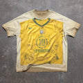 Brazil X Remade FC Distressed Jersey Tee