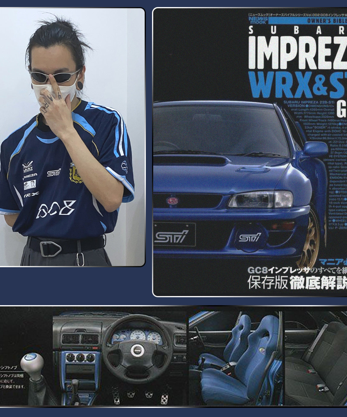 Argentina x Subaru Impreza WRC GC8 Jersey - product view 5