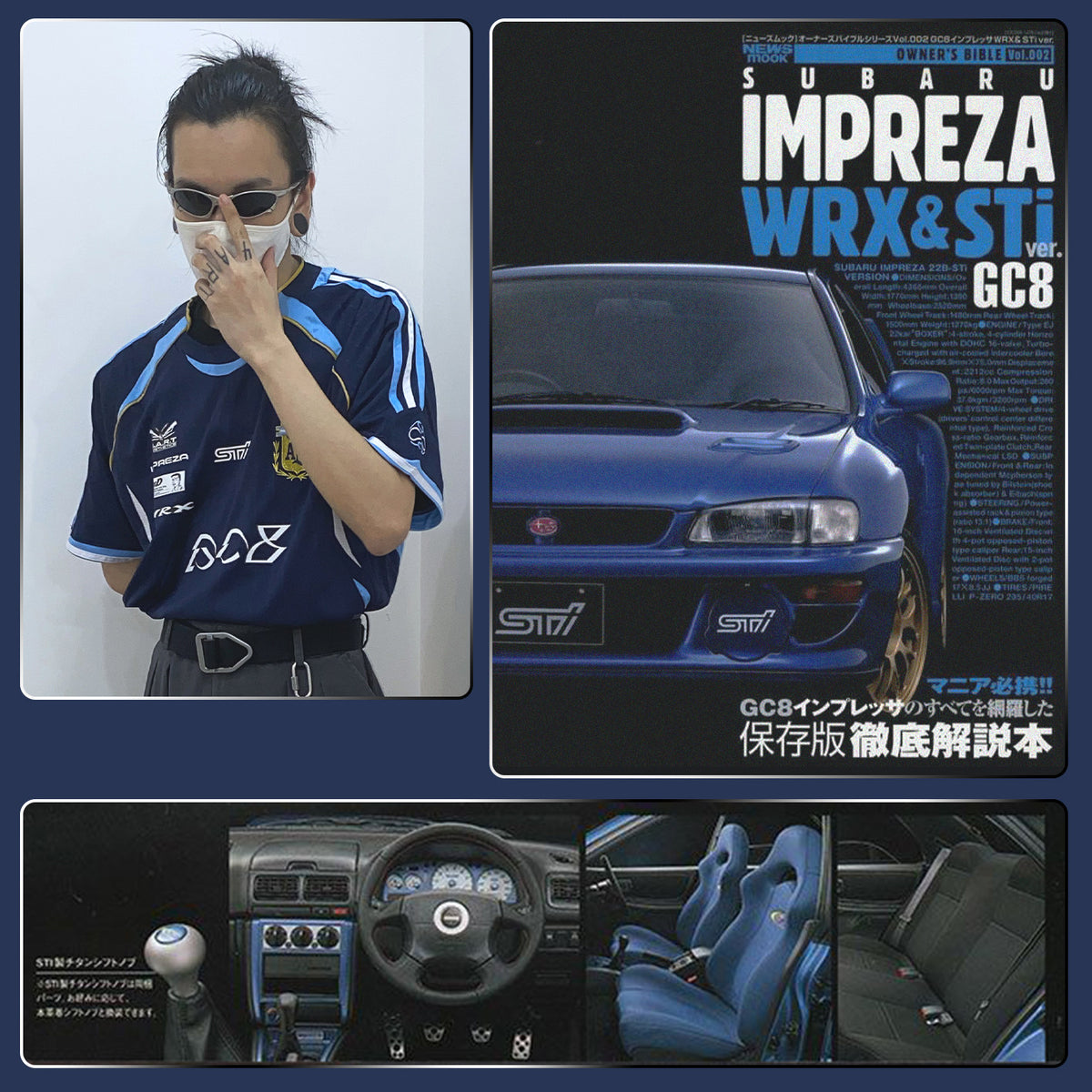 Argentina x Subaru Impreza WRC GC8 Jersey - product view 5