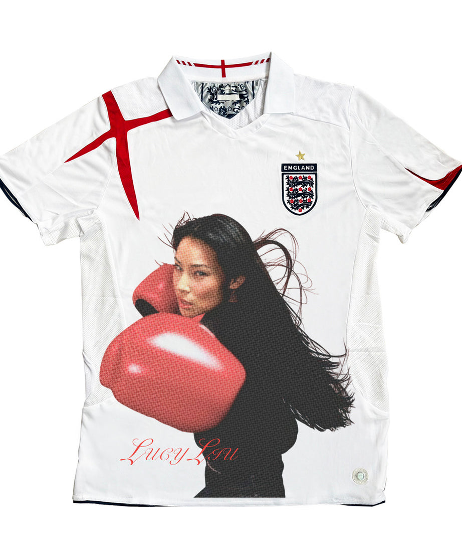 Lucy Liu Boxing Gloves Remake Jersey - product view 3
