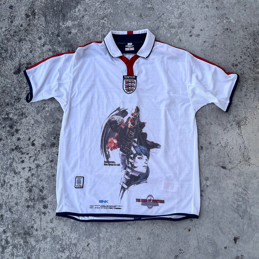 Kula Diamond England Weiß Grafiktrikot