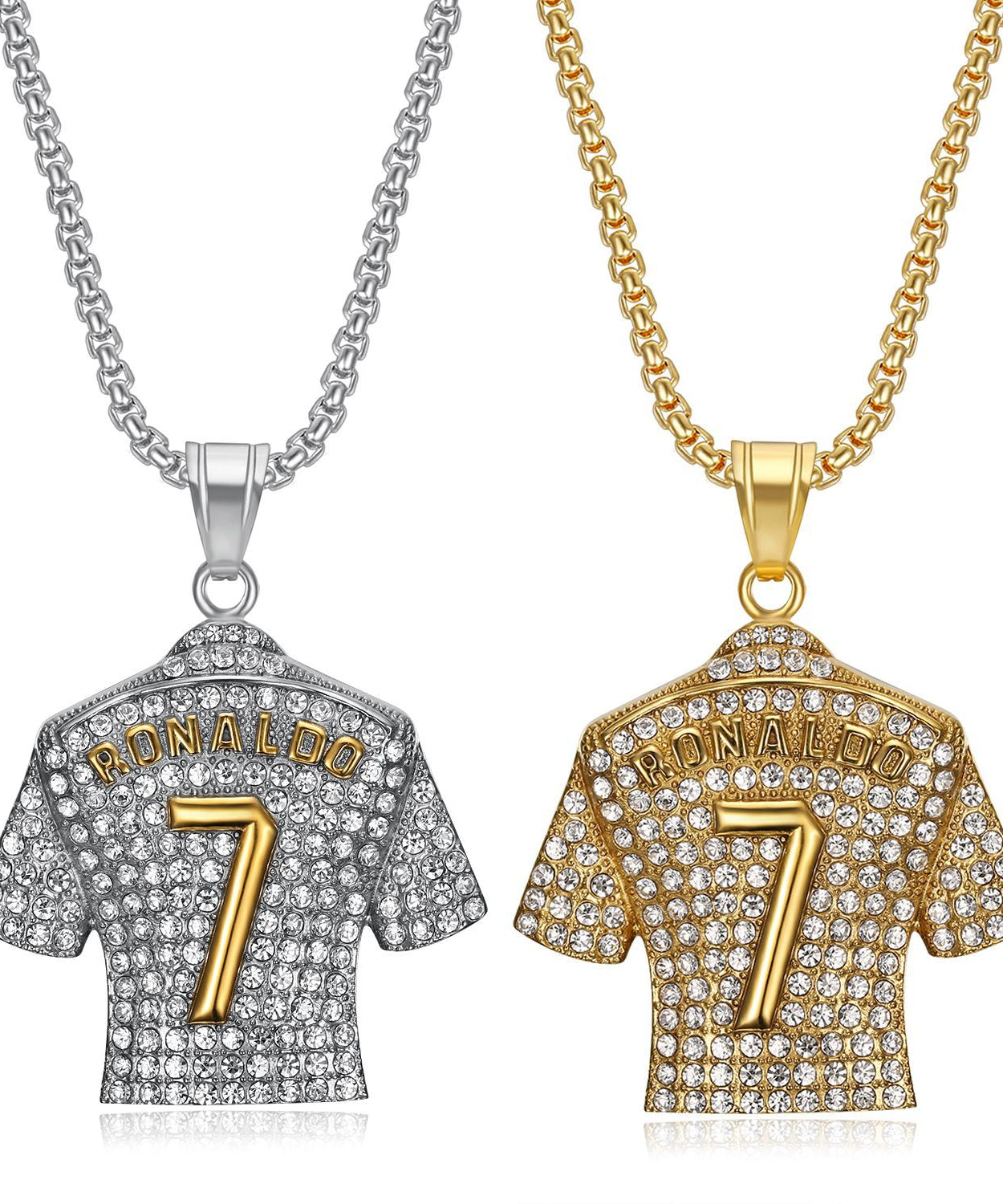 Collar de Cristiano Ronaldo n.º 7