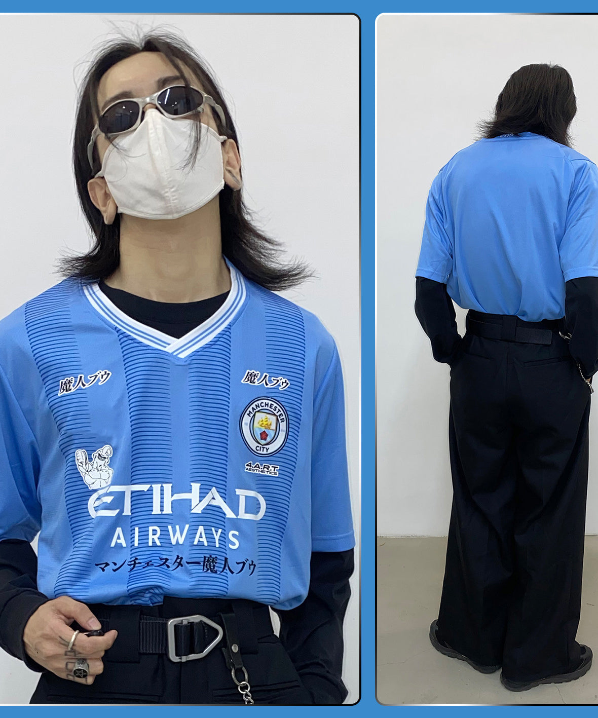 Manchester City x Dragon Ball Majin Buu Jersey - product view 3