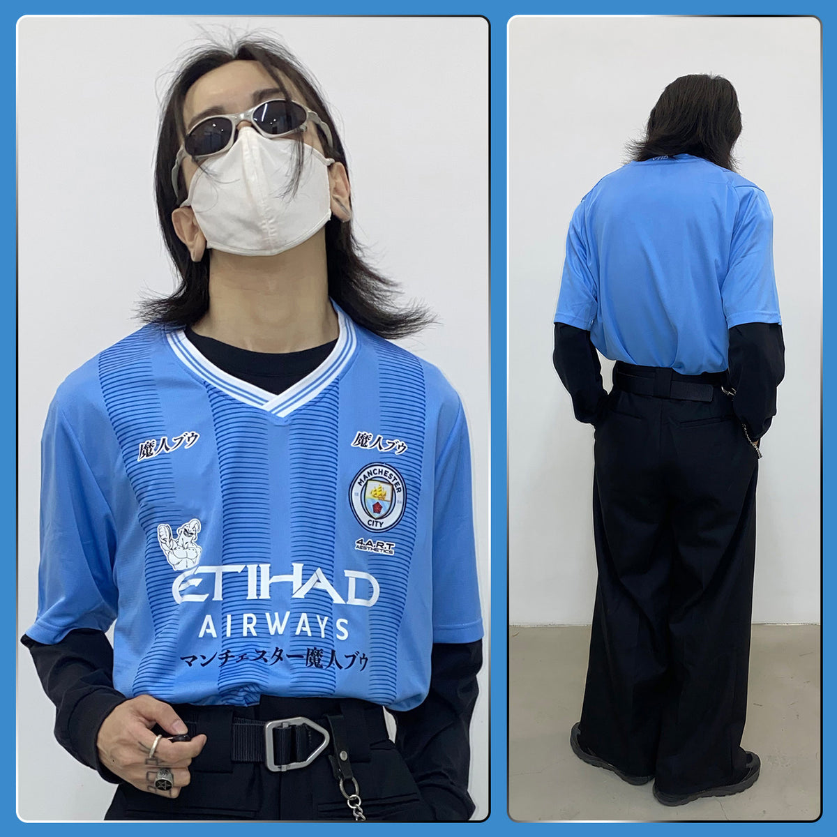 Manchester City x Dragon Ball Majin Buu Jersey - product view 3